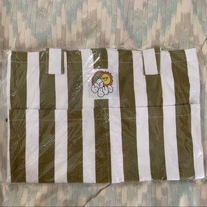 Big Bud Press Everyday Stripe tote in Green